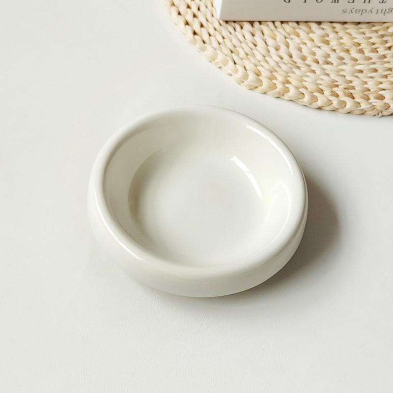 Neck Protection High Foot Cat Food Bowl Durable Cat Drinking Water Bowl Ceramic Cat Bowl Kittens Feeding Bowl Pet Supplies