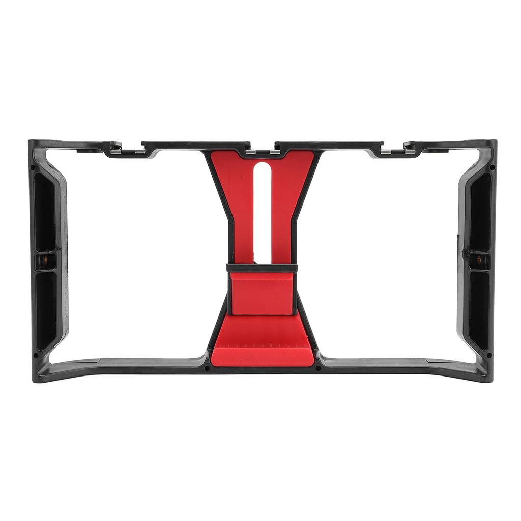 Phone Video Cage 14 Inch Screw Hole Phone Grip Stabilizer Cage for Live Broadcast Filmmaking Video