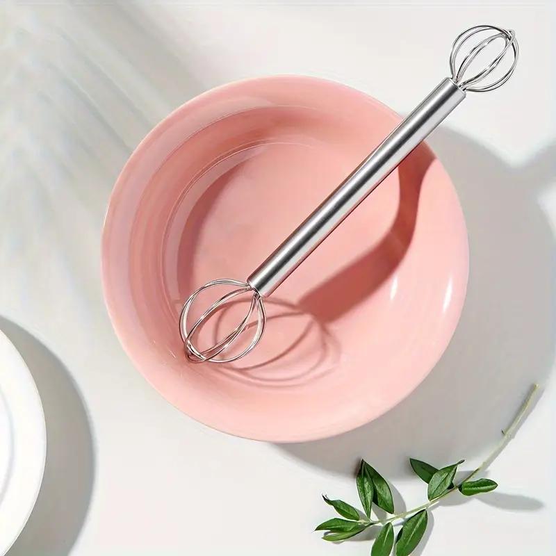 Stainless Steel Miso Mixing Spoon Double Head Measuring Mixer Egg Liquid Sauce Whisk