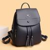 Рюкзак для женщин, новый рюкзак из мягкой кожи, универсальная, большая вместимость, многофункциональная женская сумка