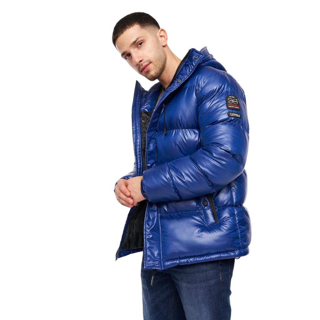Crosshatch Mens Crosswell High Shine Jacket