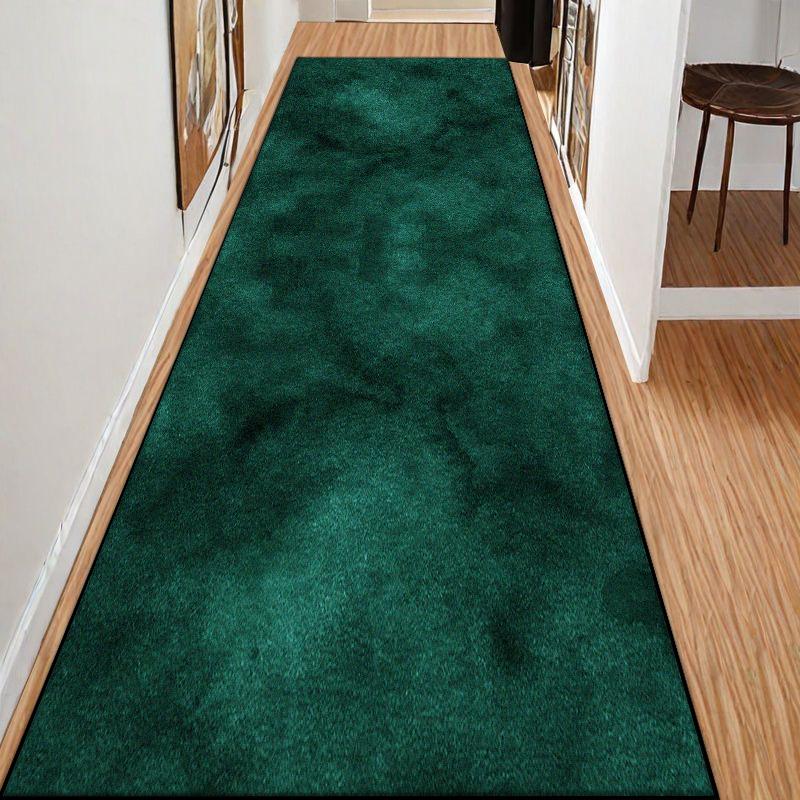 Простой стиль Длинный ковер для коридора Однотонная декорация Дом Гостиная Коврик-дорожка Холл Лестница Проход Нескользящий коврик для пола