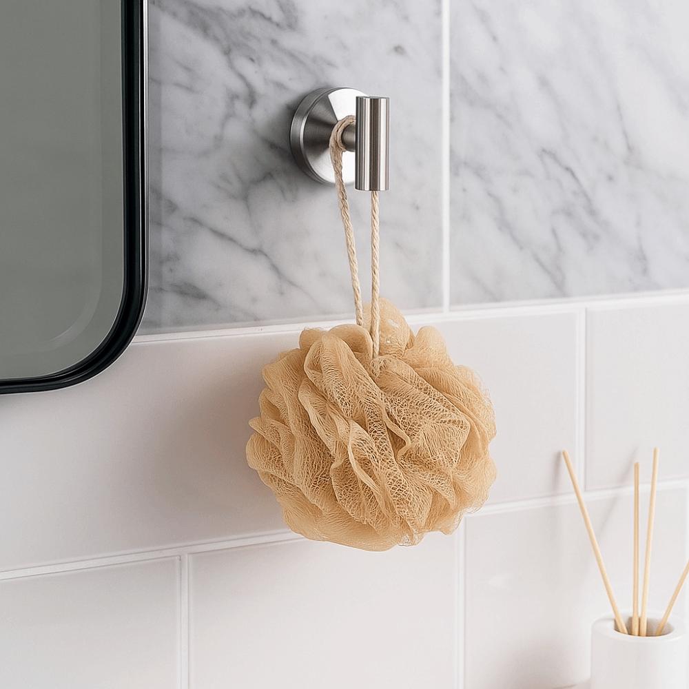 2 шт. Крючки-присоски из нержавеющей стали Водонепроницаемые съемные крючки без сверления Многоразовые крючки для халатов без перфорации Гостиная