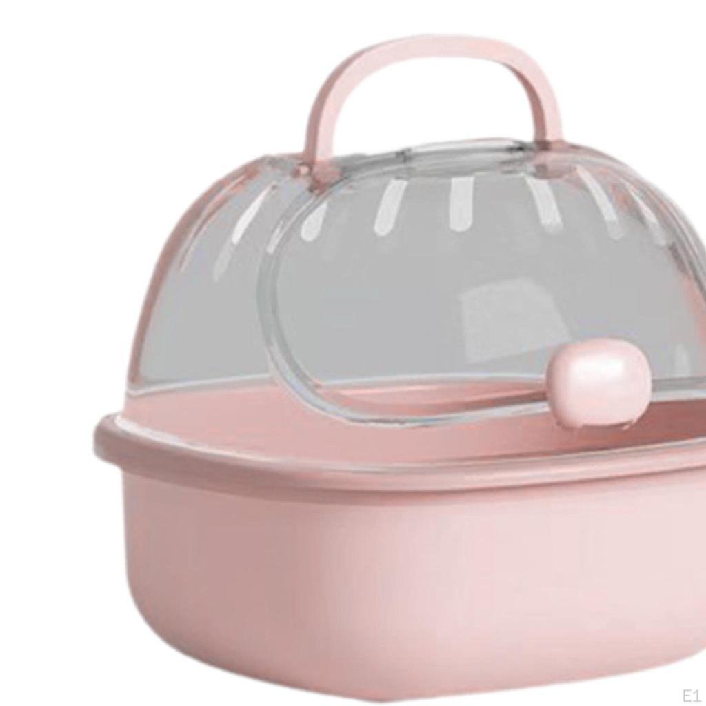 Hamster Carrier Cage Chinchillas Carry Case Portable Dwarf Travel Breathable for