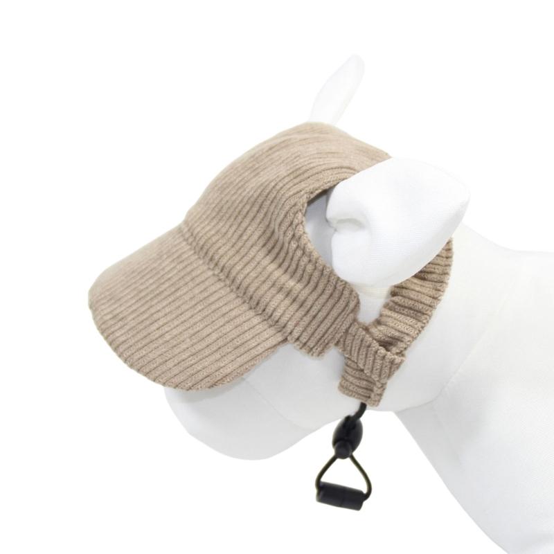 Safety Dogs Baseball Caps with Stretch Chin Rope Fashion Cool Dogs Cats Hat Baseball Caps Pet Protects Ridding Caps