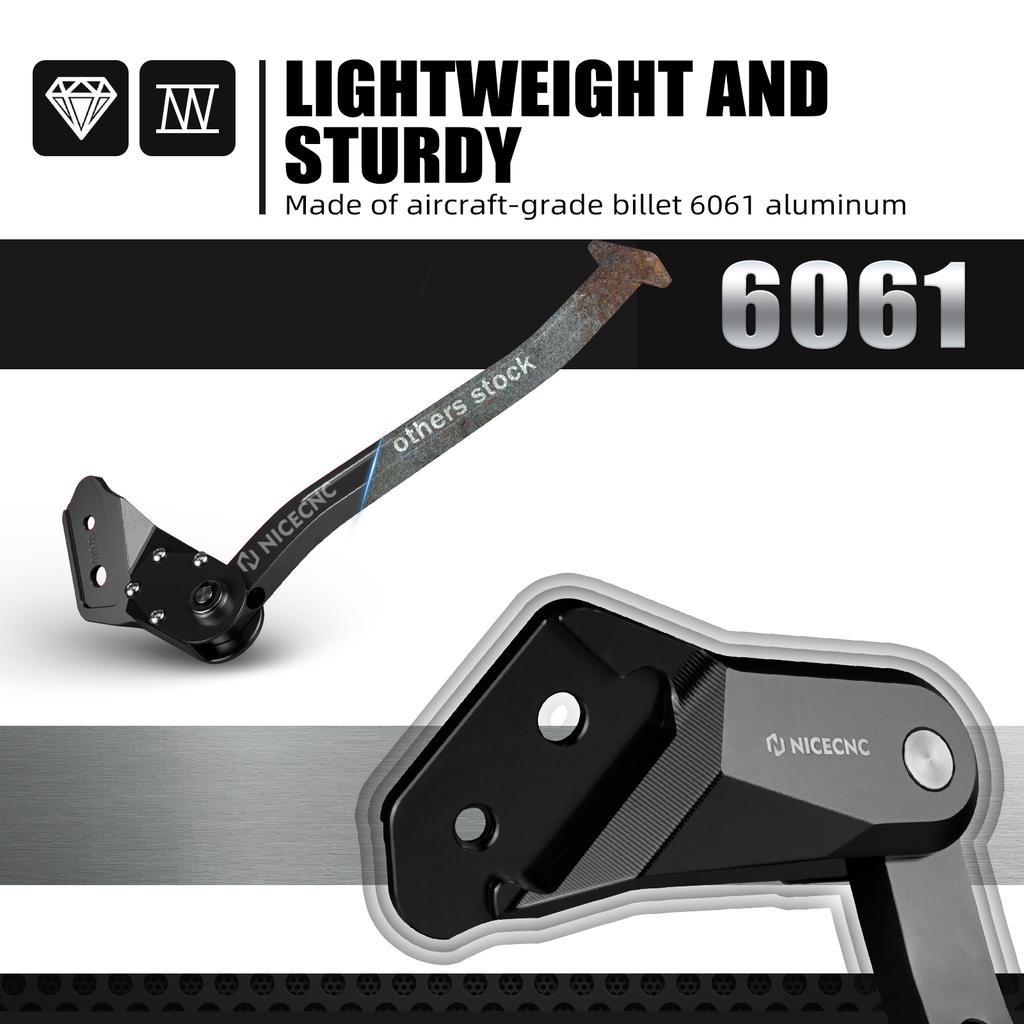 NICECNC For Honda CRF250R CRF450R CRF 250R CRF 450R 2013-2018 CRF450RWE 2019-2020 Motorcycle Aluminum Kickstand Side Stand