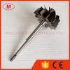 HX40 67X76mm 12 blades turbine shaft&wheel journal bearing