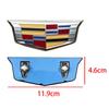 For Cadillac CT6 2025 Upgrade Front Grille Hood Logo 2PCS ABS Car Rear Trunk Door Emblem Sticker  kl3 Styling Accessories