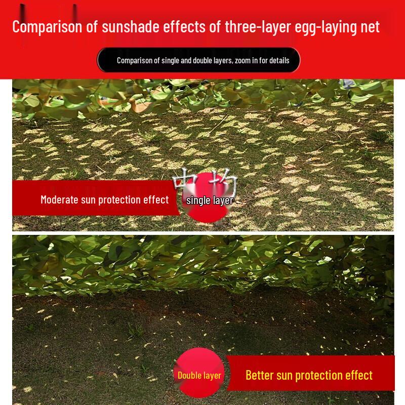 Огнестойкая Антирадарная 3-слойная Маскировочная Сеть