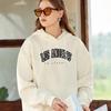 Los Angeles California City Letter Print Oversize Hoodies Hoody for Women Warm Sweatshirt Casual Street Clothes Top Hoodies & Sweatshirts Women’s