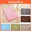 Luxuriously Soft Memory Foam Bath Mat With Coral Velvet And Non-slip Bottom
