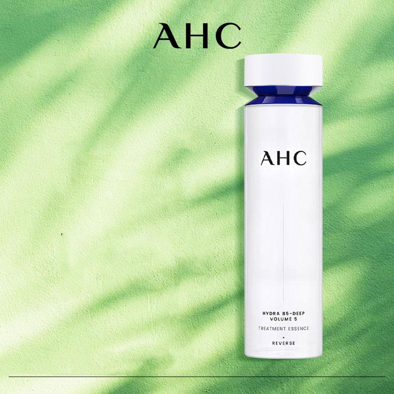 AHC Reverse Hydra B5 Набор для ухода за кожей лица Глубокое увлажнение и объем 5 3 шт., 130 мл Эссенция-уход + 100 мл Эмульсия + 100 г Очищающая пенка Антивозрастной увлажняющий набор