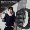 2025 Новые умные часы Bluetooth Call для мужчин, 100+ спортивных режимов, экран 1,83 дюйма, женские водонепроницаемые умные часы для Android IOS