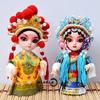 Beijing Tangrenfang Peking Opera Silk Doll, Chinese Traditional Folk Craft Figurine