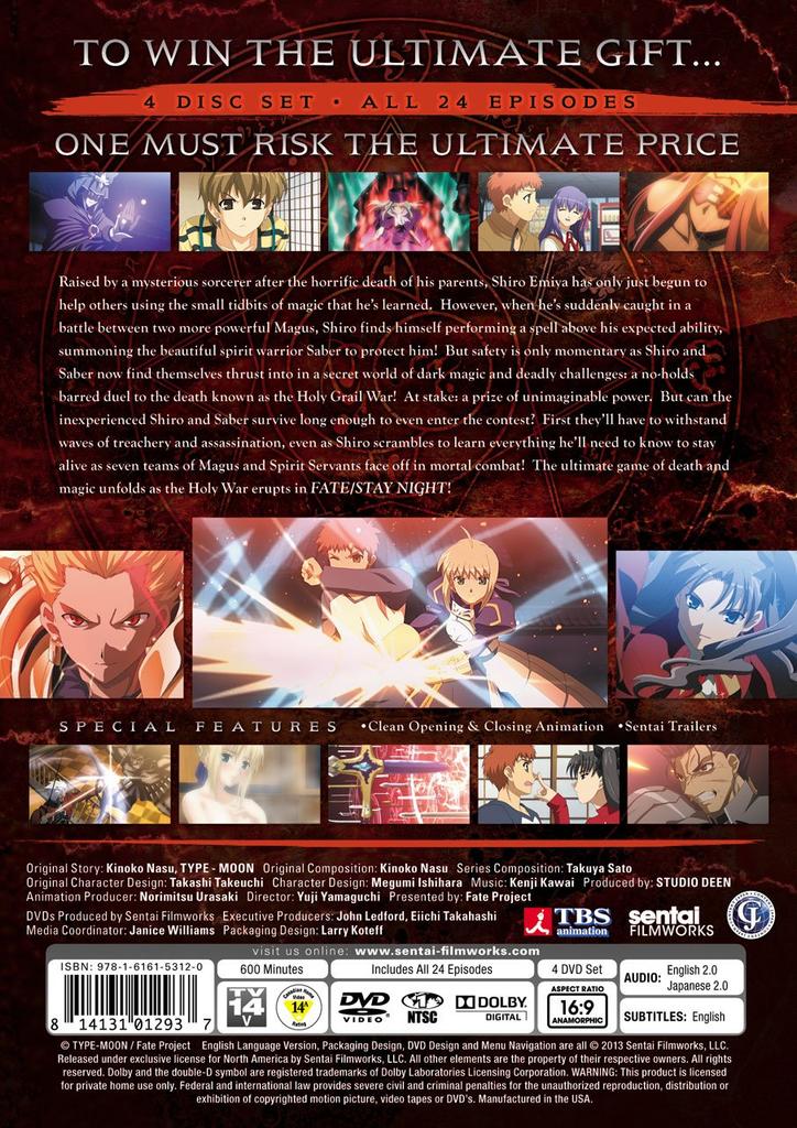 Night TV Complete Collection Fate/Stay [DVD]