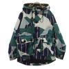 BLACK LABEL CRESTBRIDGE Geometric Pattern Mountain Parka M Navy Jacket Men's Used