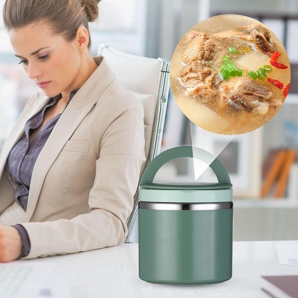 Герметичная термос для супа из нержавеющей стали, изолированный ланч-бокс, портативная касса для бэнто