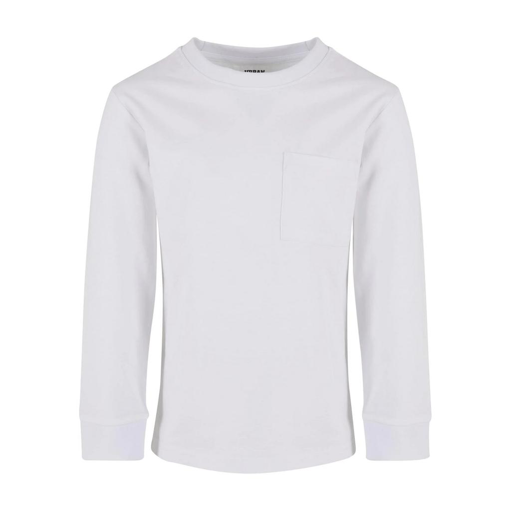 Urban Classics Boys Heavyweight Pocket Oversized Long-Sleeved T-Shirt