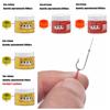5000pcs Rubber Blood Worm Baits Elastic Band Elastic Fishing Rubber Bait Bands   Fishing Tools