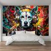 Wallpaper Dog in headphones