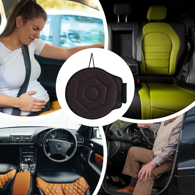 Вращающаяся подушка на сиденье автомобиля, поворотный круглый диск, подушка на сиденье автомобиля из EVA, подкладка на сиденье автомобиля для улицы, дома, командной игры и пикника