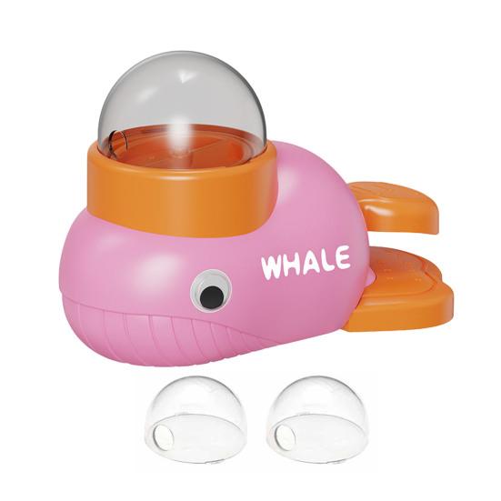 Dog Interactive Treat Dispenser Toy 2-in-1 Food Puzzle Slow Feeder Whale/Clownfish Shape Pet Enrichment Toy for Small Medium Dogs Cats IQ Training