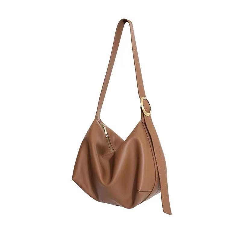 Новая зимняя стильная сумка большой вместимости для женщин, простая и высококачественная модная сумка для сыра через плечо