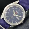 VINTAGE SEIKO 5 AUTOMATIC JAPAN 6309A MENS ARABIC BLUE DIAL WATCH A701345-5 R206a-a701345