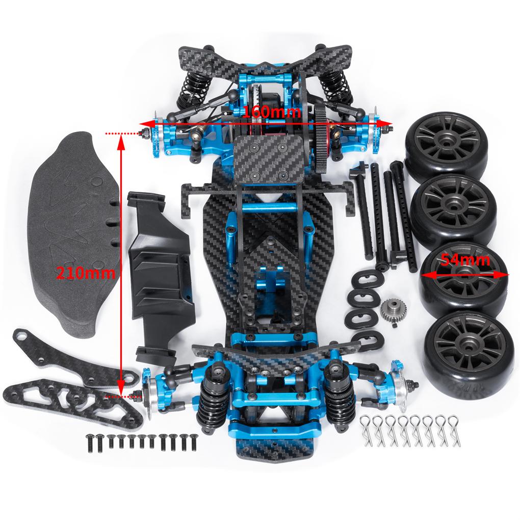 1/10 Sakura D5 Frame Carbon frame 160mm Short-distance/187mm distance Sakura D5 Car Frame RC Replacement Upgrade Part