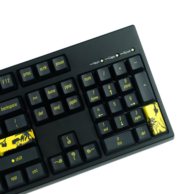 Механические колпачки для клавиатуры OEM-профиль 108 клавиш Dye Sub KeyCaps совместимы с MX GK61 64 68 96 126 для Ke