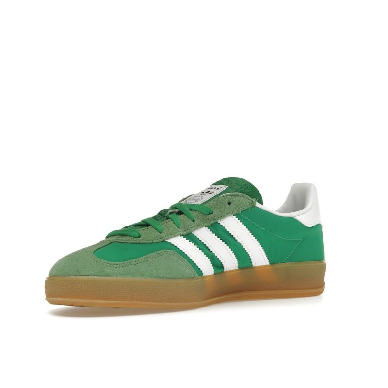 Adidas Gazelle Indoor Hazy Green Unisex Sneakers Cloud-White IE6605