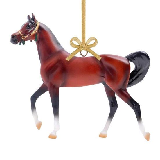 Лошадь Рождественское украшение Акриловые украшения в виде лошади для рождественской елки Подарки для женщин