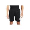 Nike Alphabet Logo Drawstring Straight Leg Casual Shorts Men Bottoms Black DQ1173-010