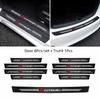 AHK1   Car Door Sill Protector Stickers Threshold Non-slip Pad Mat For Citroen Celysee C6 C3 C5 C1 C2 C4 Aircross Picasso Cactus Berlin