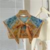 Detachable Shirt Fake Collar Floral Pattern Shoulder Wraps New False Fake Collar