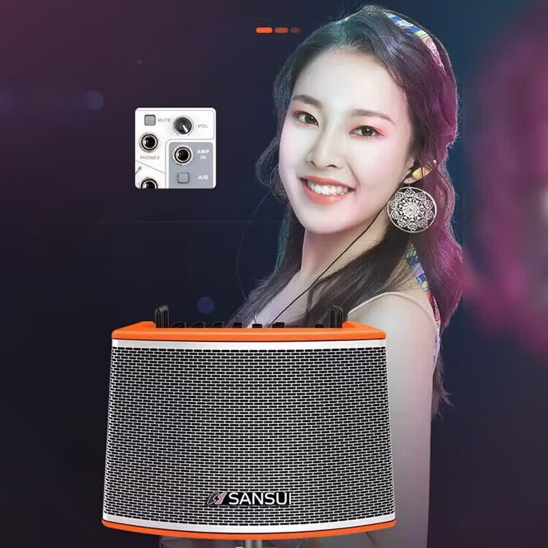 Портативная Bluetooth-колонка для караоке SANSUI G09 (Китайская версия)