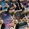 Чехол Луна Звезды Космос для OPPO Reno 11F 8T 4Z 5Z 4 6 7 8 5 Lite 10 Pro OPPO Find X2 X3 Lite X5 X6 Pro