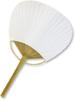 Bamboo Flat for Crafts of Fans, Handle, Plain, (Set 10)