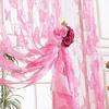 Door Window Butterfly Pattern String Curtain Home Room Modern Divider Drape