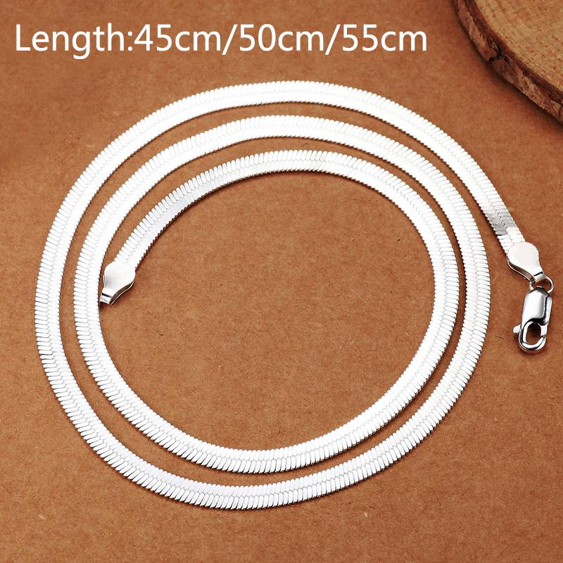 Серебряная цепочка на шею