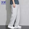 ROMON Men's Autumn/Winter Loose Straight Leg Sweatpants