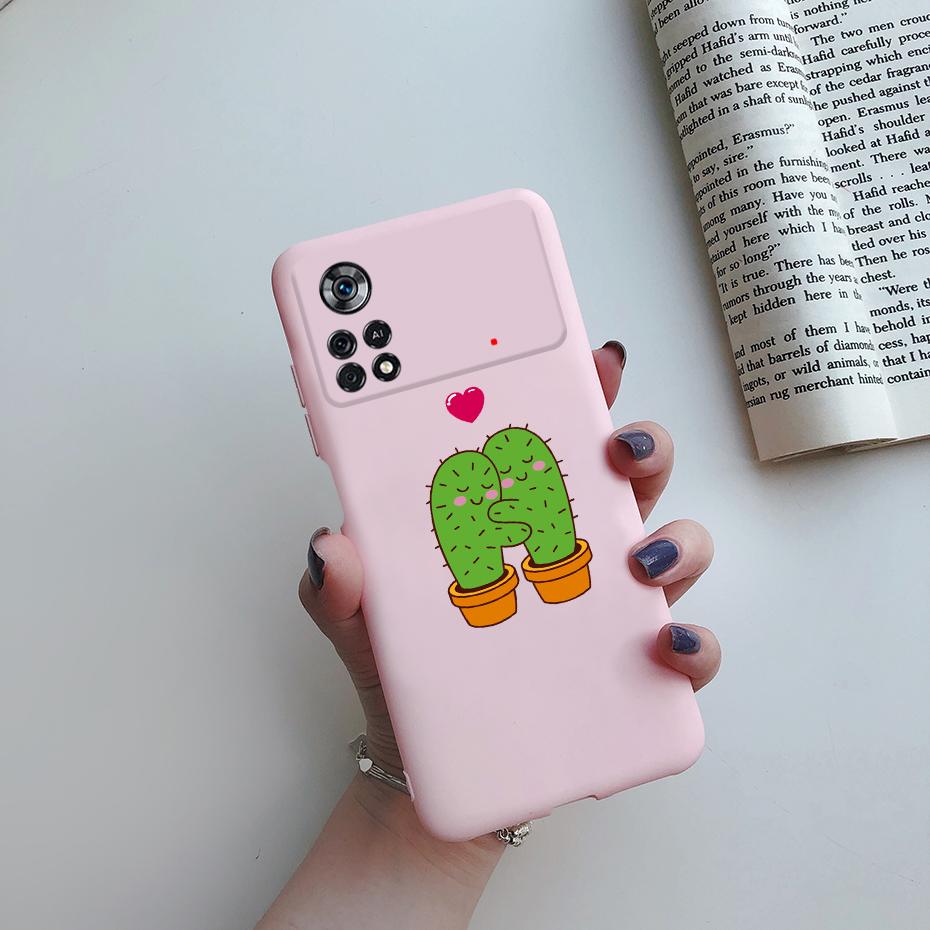 Чехол для Xiaomi Poco X4 Pro 5G Милый Мультяшный Задний Чехол Мягкий Силиконовый Чехол для Телефона Для Xiaomi Poco X4 X 4 PocoX4 Pro X4Pro 5G Funda
