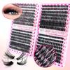 Segmented Eyelash Lash Extension Kit With 2 in 1 Bond And Seal Glue Long Lasting Hold For DIY Grafting Use