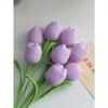 1pc Handmade Imitation Tulip Flower for Mother's Day, Teacher's Day, Valentine's Day Gift or Flower Arrangement (Random Delivery)
