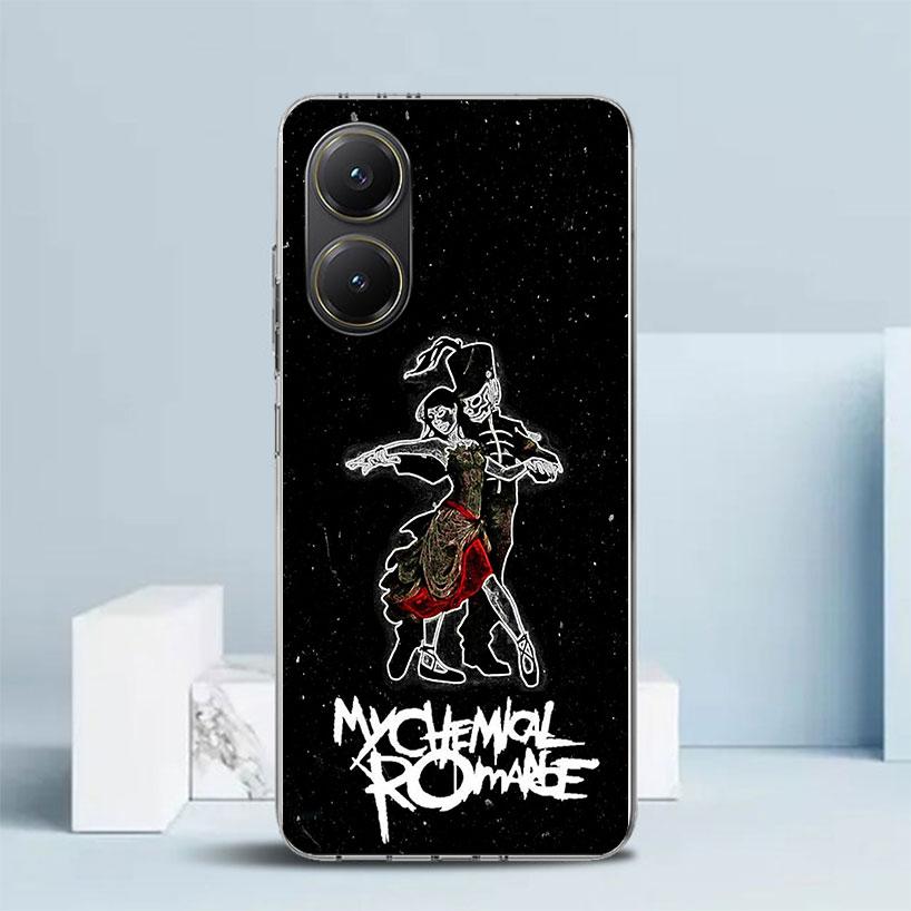 My Chemical Romance MCR Мягкий чехол для Xiaomi Poco F7 Ultra X7 X6 X5 Pro M7 Чехол для телефона Redmi 15 15C 13 13C 12 12C 10 10C Печать S