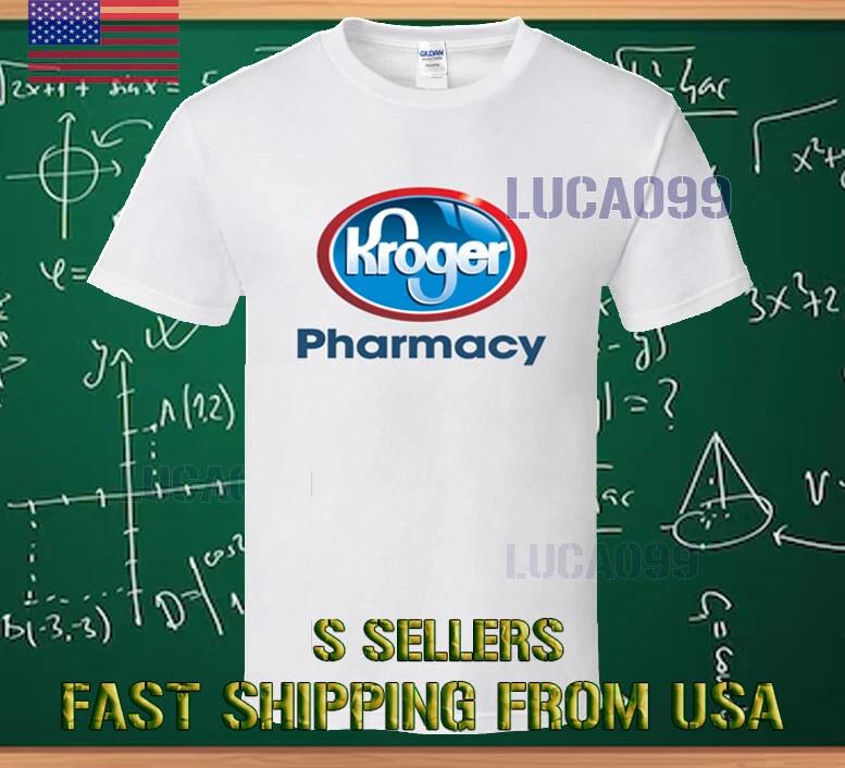 НОВАЯ ФУТБОЛКА KROGER PHARMACY ЛОГОТИП RACING Футболка СМЕШНАЯ РАЗМЕР S-5XL