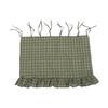 Window Treatment Farmhouse Curtain Green Heat Safe Curtain Farmhouse Oven Curtain  Farmhouse Decor