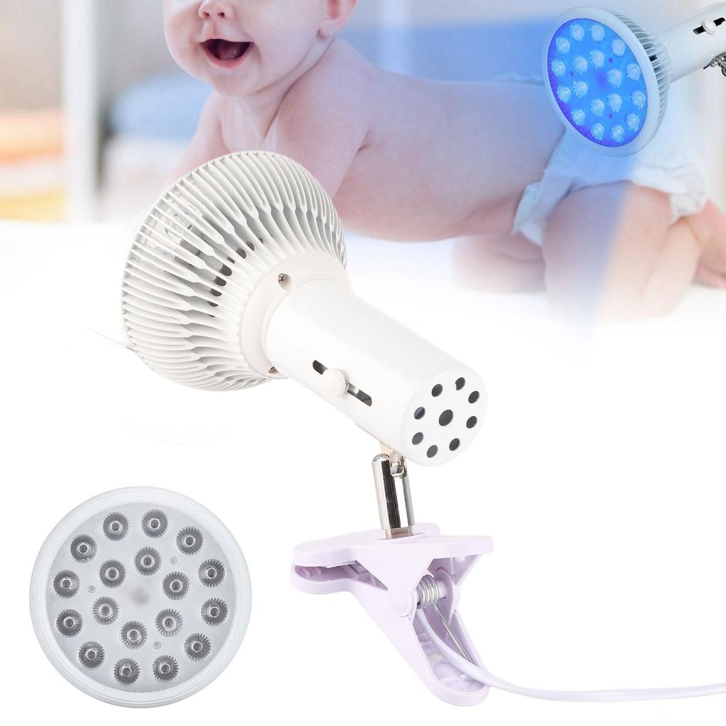 Терапевтическая лампа синего света Портативное устройство для удаления прыщей для лечения желтухи у детей Светодиодное терапевтическое устройство 110‑240 В