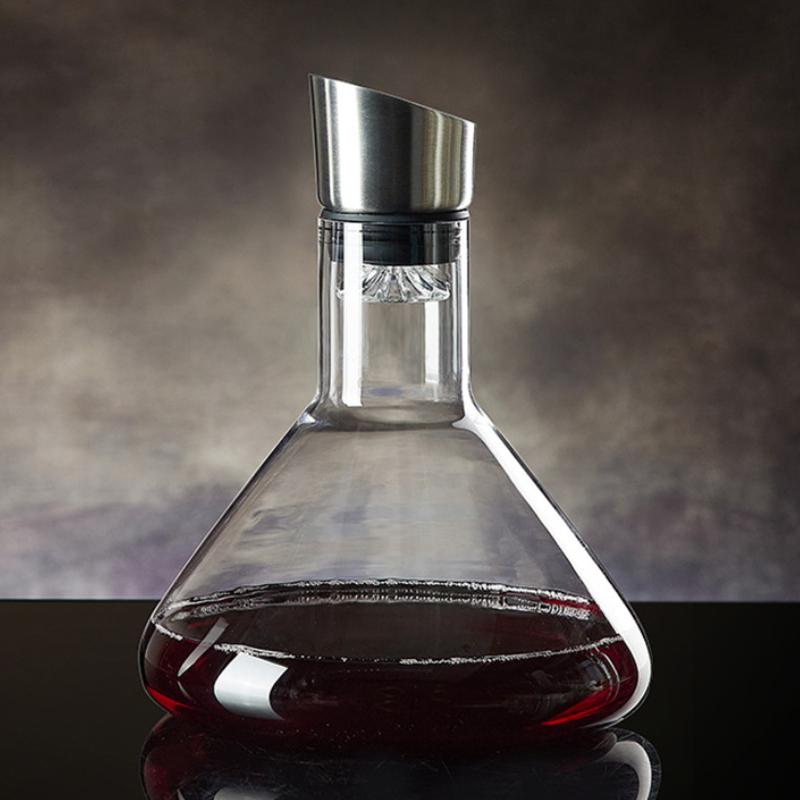 1920 мл Большая емкость Сепаратор для красного вина Легкая роскошь Винные принадлежности Ресторанный винный декантер Винные аксессуары Барная посуда Декантеры