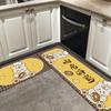Моющийся кухонный напольный коврик для гостиной, длинный ковер для спальни, коврик для ванной комнаты, входной коврик для туалета, противоскользящие впитывающие коврики против усталости